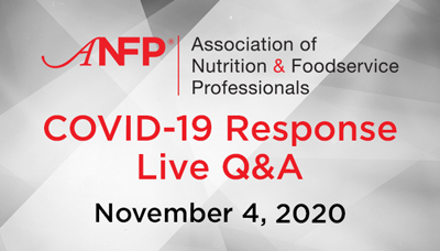 Webinar - COVID-19 Response Live Q&A - November 4th, 2020