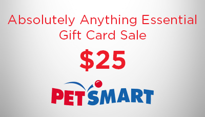 NFEF Absolutely Anything Gift Card Sale - $25 Pet Smart 